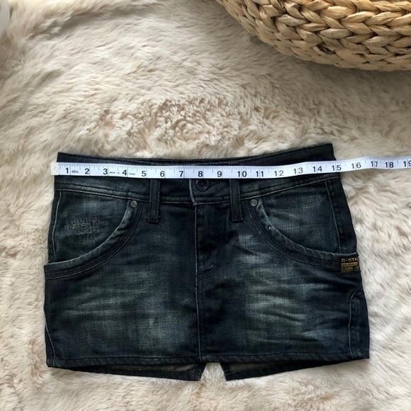 G-STAR DENIM MINI SKIRT - 25 - Picture 12 of 13